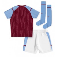 Dres Aston Villa Domáci pre deti 2023-24 Krátky Rukáv (+ trenírky)